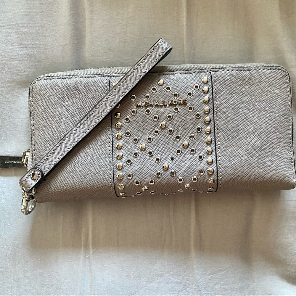 Michael Kors Gray Wallet